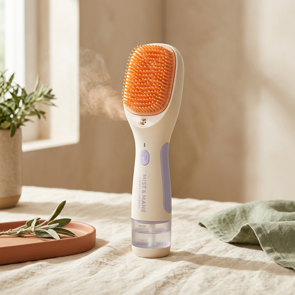 Brosse vapeur 3-en-1 PattePropre pour chat et chien